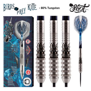 Birds of Prey Kite Steel Tip Dart Set - 80% Tungsten