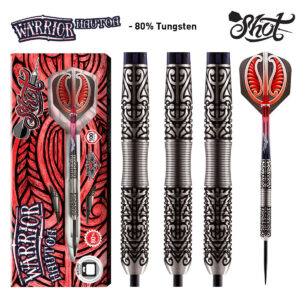 Warrior Hautoa Steel Tip Dart Set - 80% Tungsten