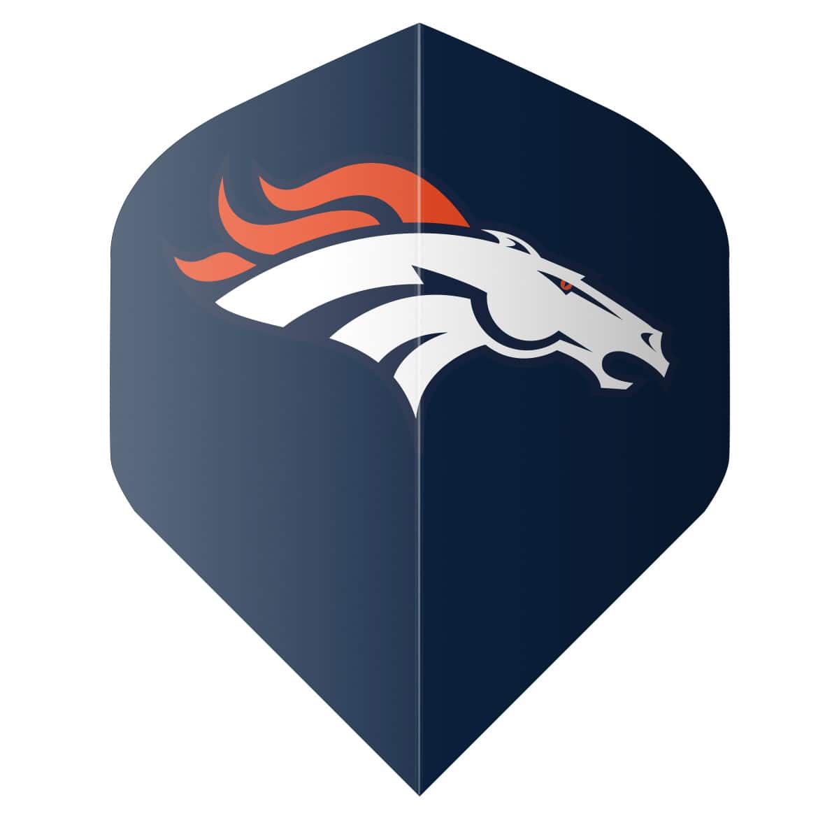 Official NFL Denver Broncos Dart Flights - Blue