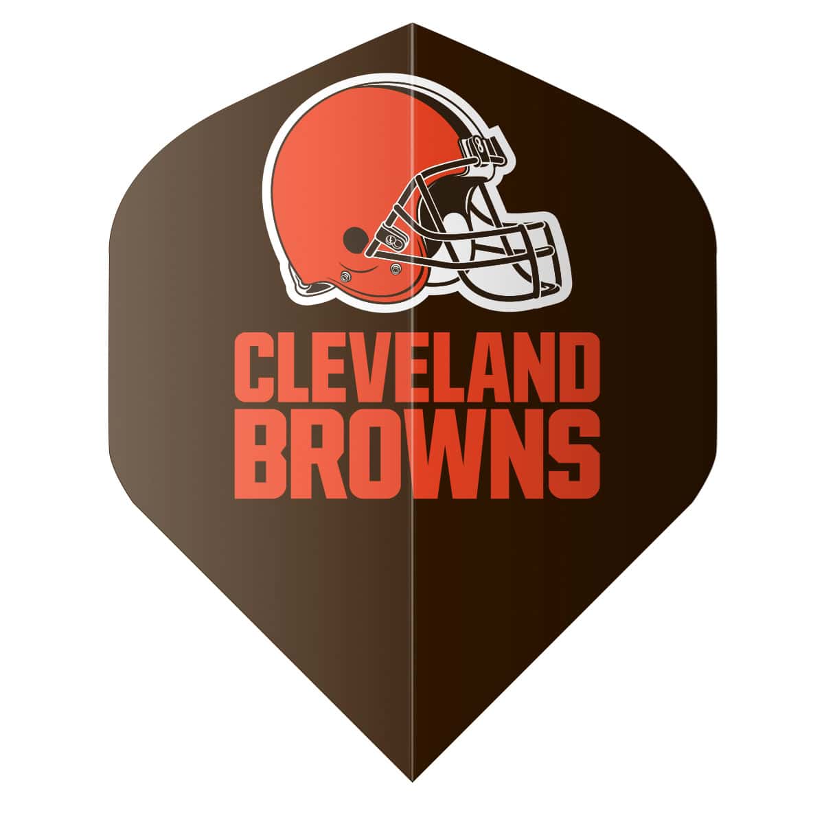 Official NFL Cleveland Browns Dart Flights - Brown