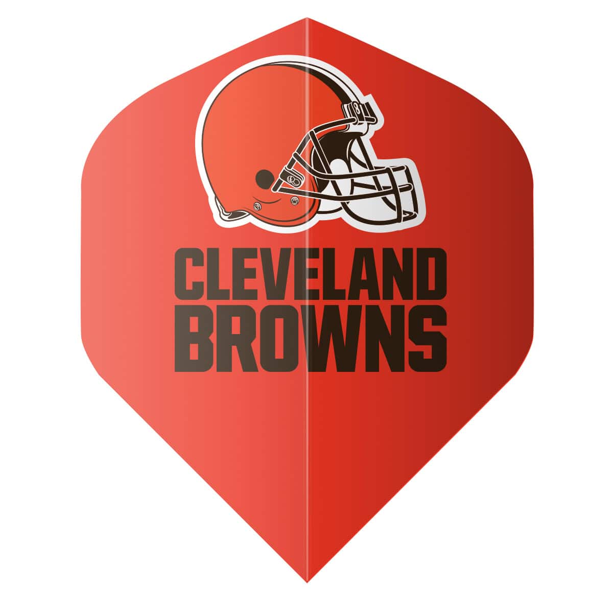 Official NFL Cleveland Browns Dart Flights - Orange