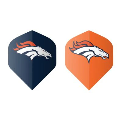 Official NFL Denver Broncos Dart Flights