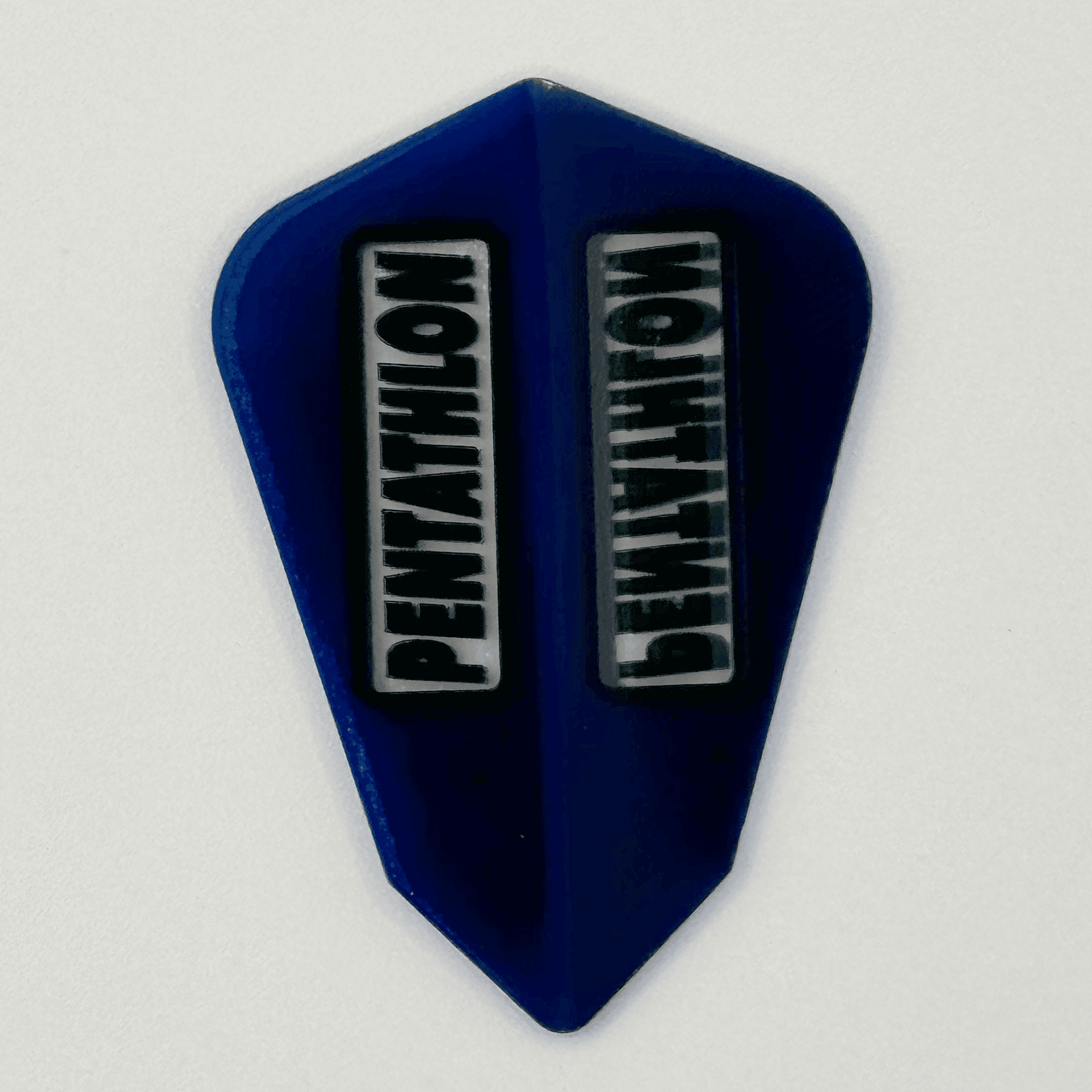 Pentathlon Dart Flights - 100 Micron Fantail Blue