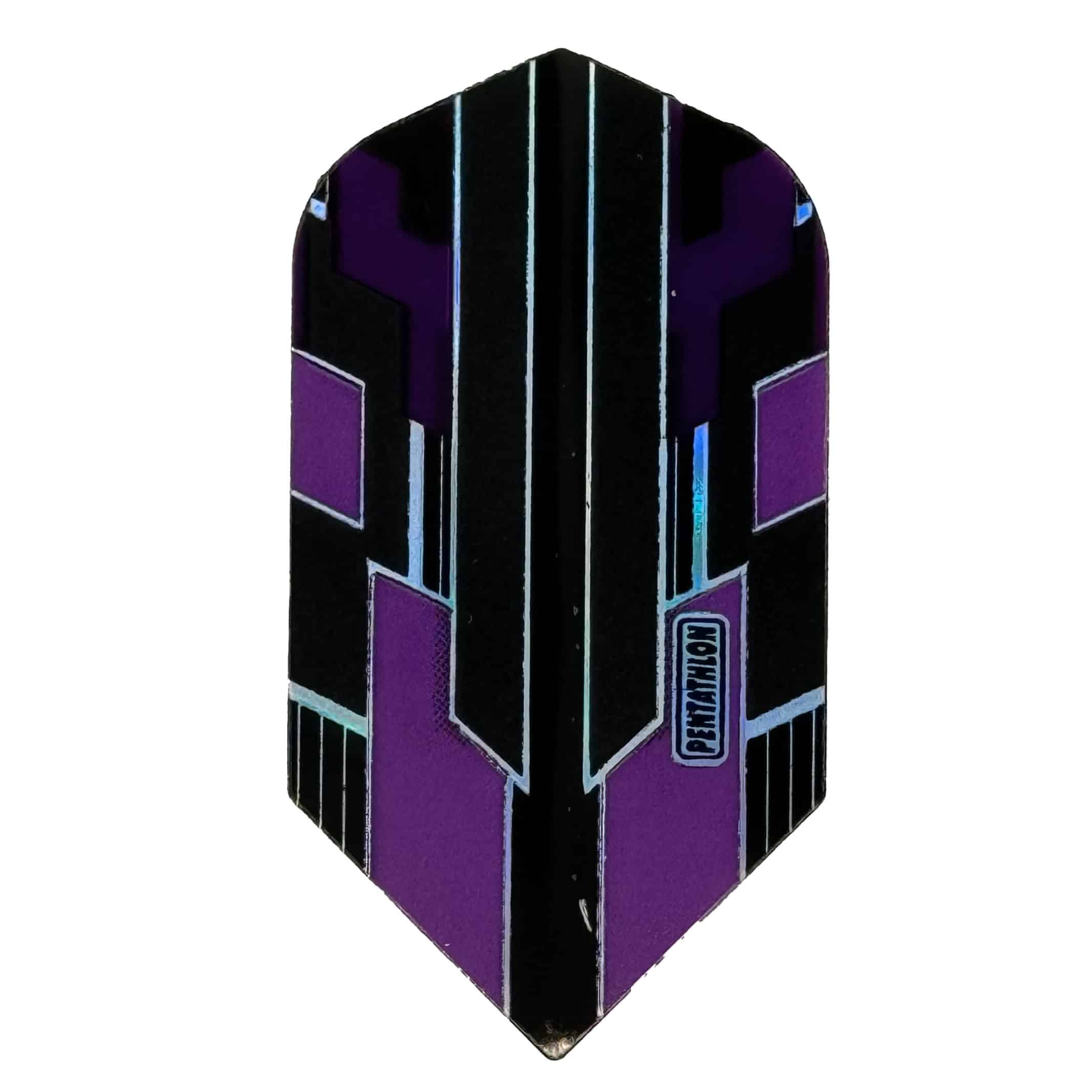 Shimmer Dart Flights - Slim Purple