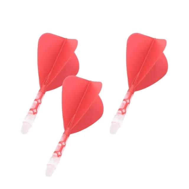 ROST T19 Integrated Dart Shaft and Flight - Kite Shape -Red