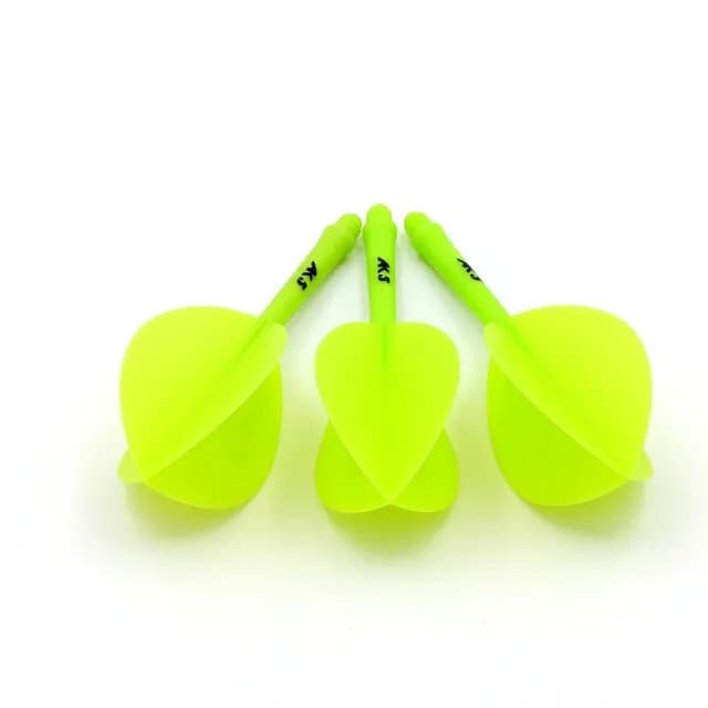 ROST AK5 Integrated Flights - Pear/Teardrop Shape - Green