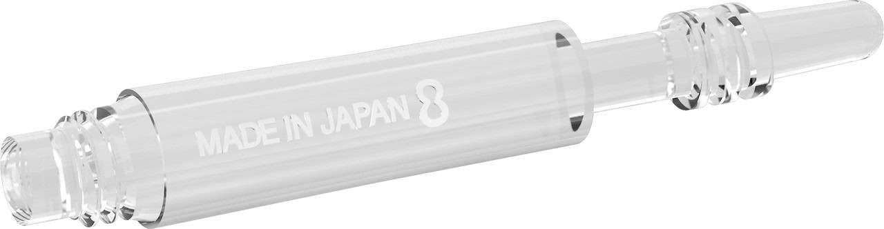 Target 8 Dart Shaft - Spinning - Clear - Short 19mm