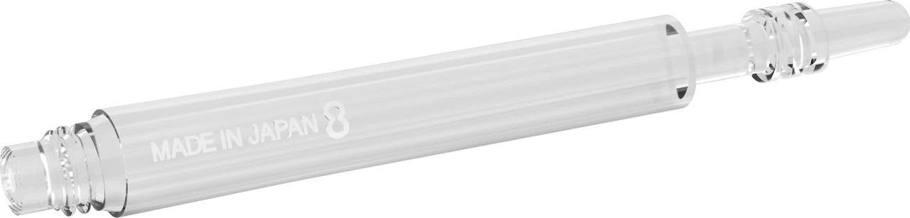 Target 8 Dart Shaft - Spinning - Clear - In-Between 26mm