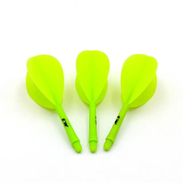 ROST AK5 Integrated Flights - Pear/Teardrop Shape - Green