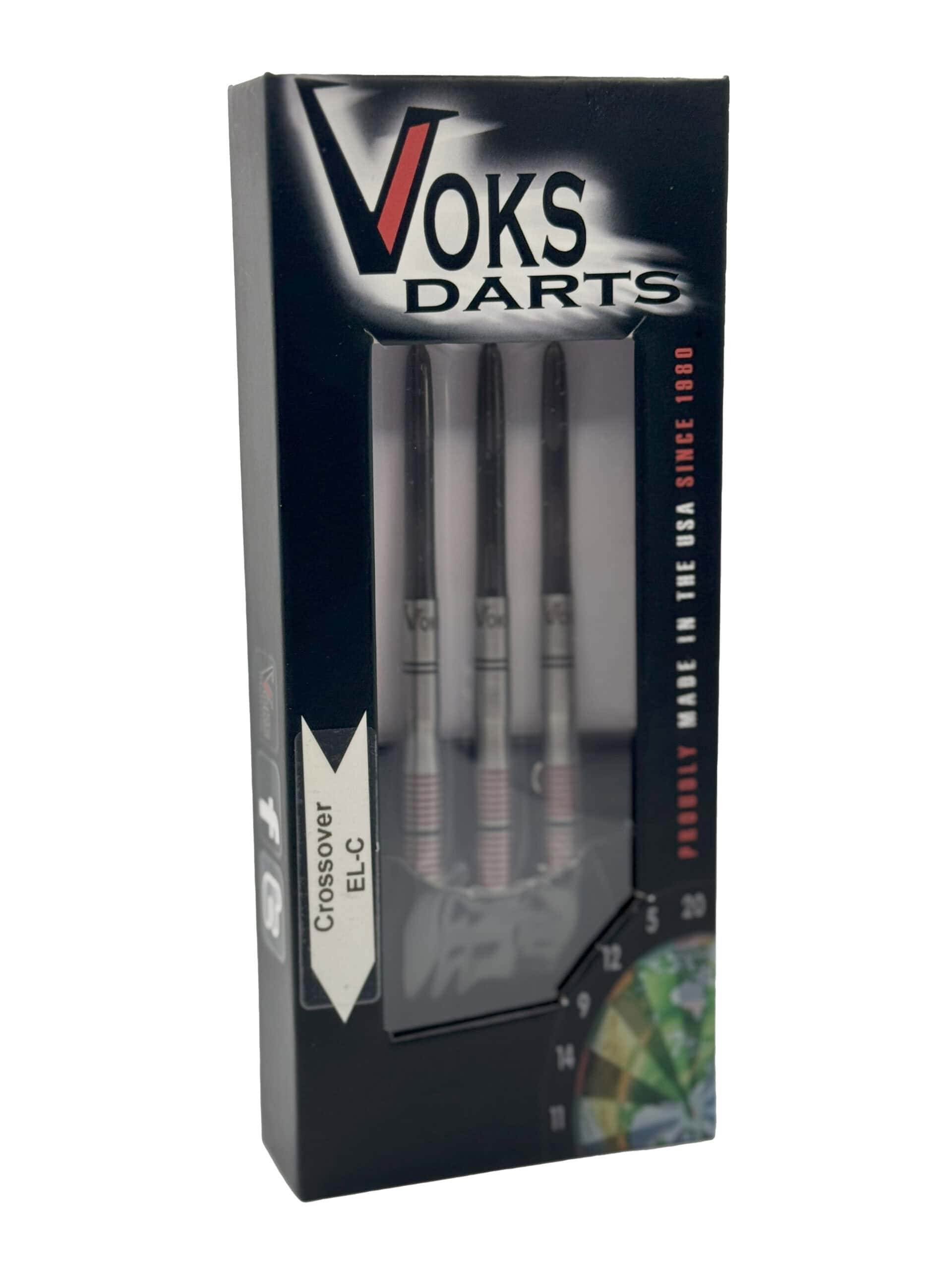 Voks Darts Crossover – EL-C Moveable Steel Tip Darts - 22g