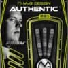 MvG Authentic - 85% Tungsten Steeltip Darts Set