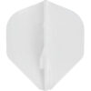 L-Style - EZ L1 Dart Flights - Integrated Champagne Ring - White