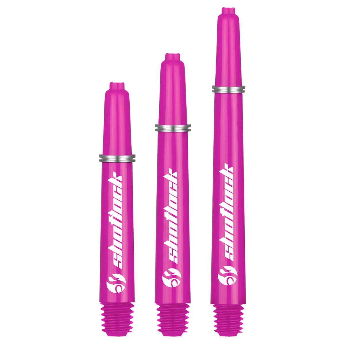 Shot Lock Dart Shafts - Pink