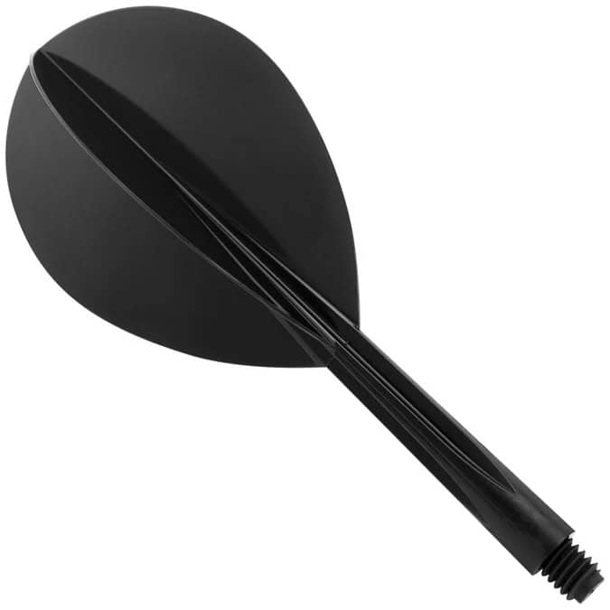 Condor Dart Flight - Teardrop Shape - Black