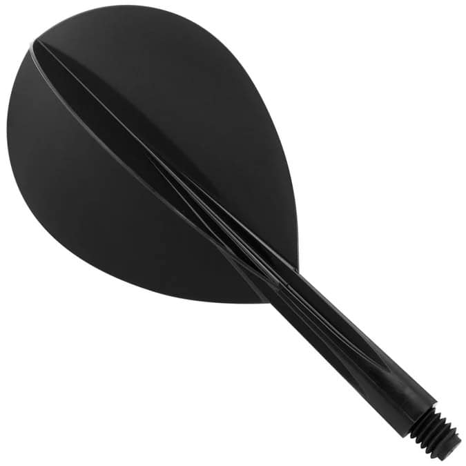 Condor Dart Flight - Teardrop Shape - Black