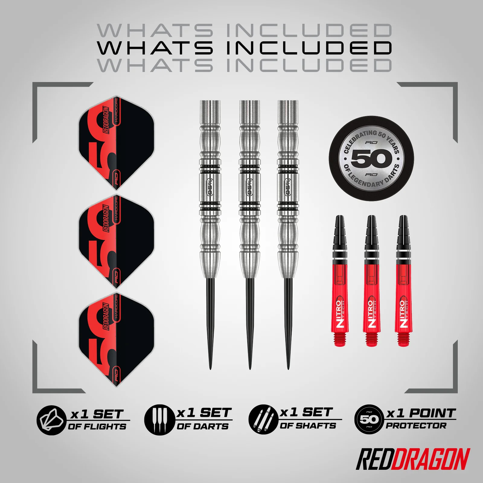 Red Dragon Penetrator 95% Tungsten Darts
