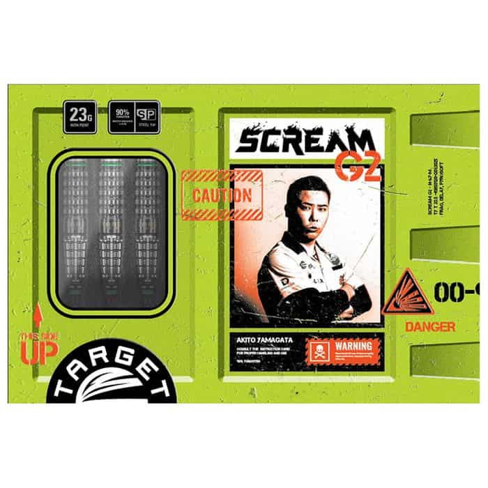 Target Japan Akito Yamagata Scream G2 Swiss Point 90% Darts