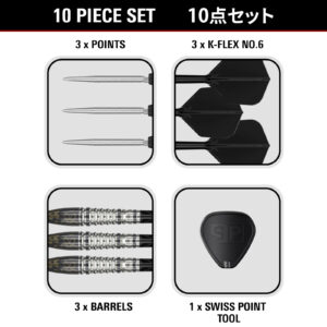 Target Japan Charm Series Smash G3 Swiss Point 90% - Steel Tip Darts